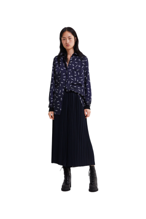 Cloth & Stone Striped Wide-Leg